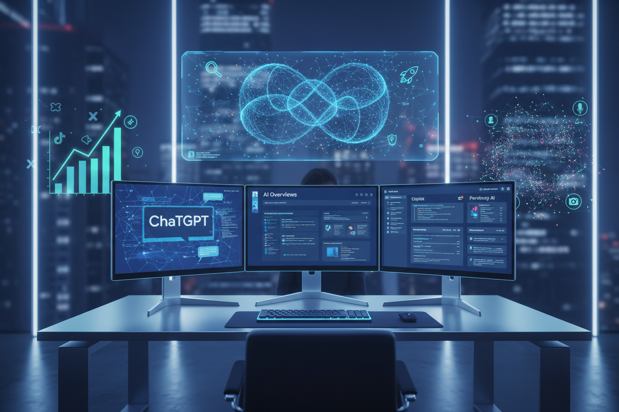 Harness the Power of GenAI for Digital Marketing. Get hands-on using ChatGPT, AI Overviews, Copilot, and Perplexity for digital marketing success.

