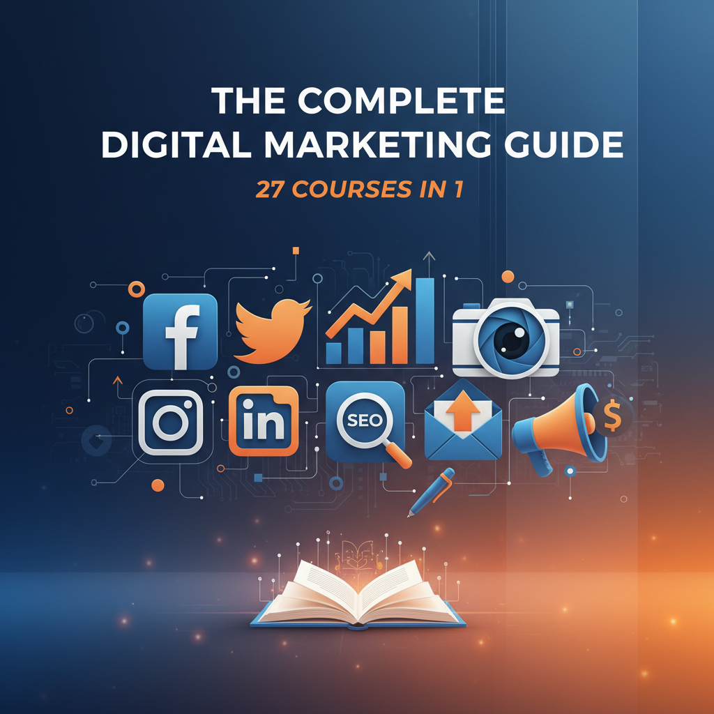 The Complete Digital Marketing Guide - 27 Courses in 1